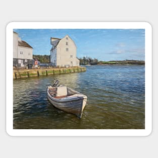 The Tide Mill At Woodbridge Sticker